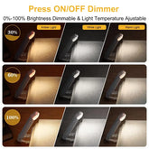 ELMAS Rechargeable LED Book Light - Eye Protection & Portable - Al Masam Stationery LLC